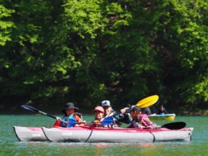 Basic Canoeing Lessons (on the lake)